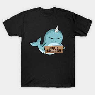 Narwhal Not A Unicorn Funny Narwhale T-Shirt